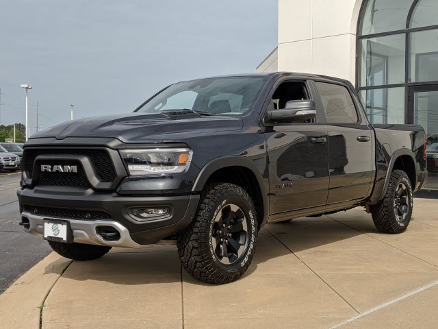 New 2020 RAM 1500 Rebel Crew Cab in Springfield #D1136 | Green Dodge